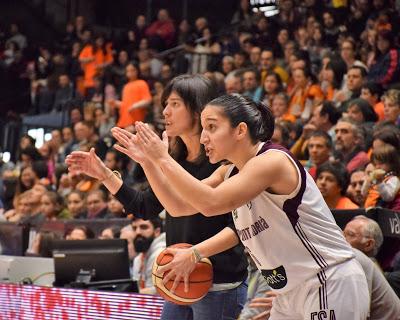 Galería de clics del Valencia Basket-Bàsquet Femení Sant Adrià