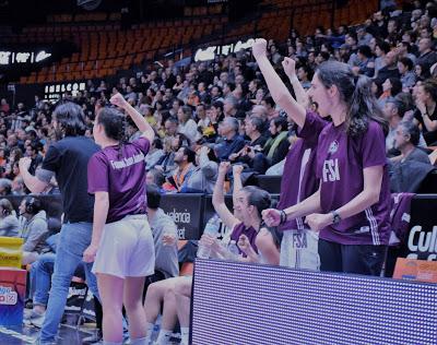 Galería de clics del Valencia Basket-Bàsquet Femení Sant Adrià