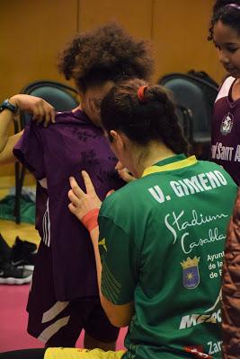 Galería de emociones del Bàsquet Femení Sant Adrià-Stadium Casablanca