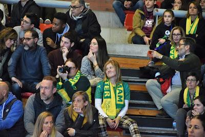 Galería de emociones del Bàsquet Femení Sant Adrià-Stadium Casablanca