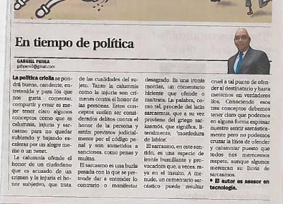 En tiempo de política En tiempo de política