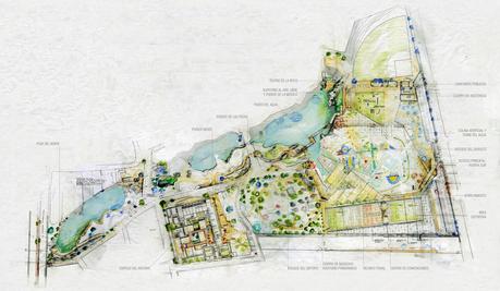 Parque de las canteras en Oaxaca Parque de las canteras en Oaxaca