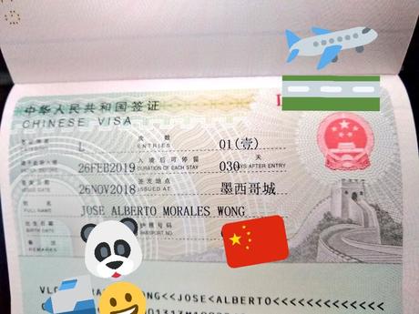 Requisitos para viajar a China desde México