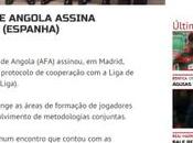 acuerdo Escuela Fútbol Base Angola protagonista Bola