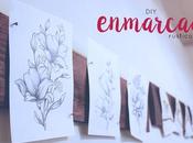 DIY: Enmarcado rústico