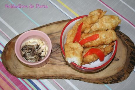 Soldaditos de Pavía El Ágora de Ángeles Soldaditos de Pavía ,bacalao rebozado
