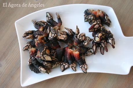 Cómo cocer y comer percebes  