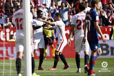 Crónica Sevilla FC 5 - Levante 0