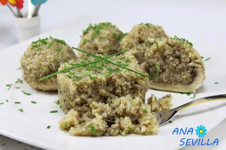 Quinoa con champiñones Thermomix Ana Sevilla Quinoa con champiñones Thermomix Ana Sevilla