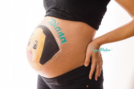 Mi Belly Painting en mi tercer embarazo