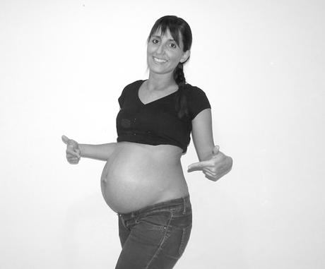Mi Belly Painting en mi tercer embarazo