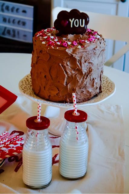 Valentine´s Chocolate Layer Cake