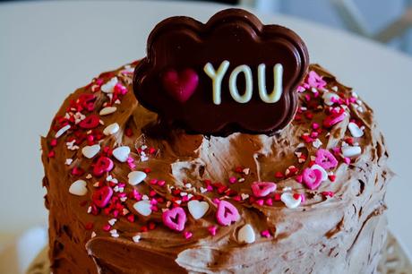 Valentine´s Chocolate Layer Cake