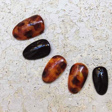 nail art de carey unas decoradas ambar (1)