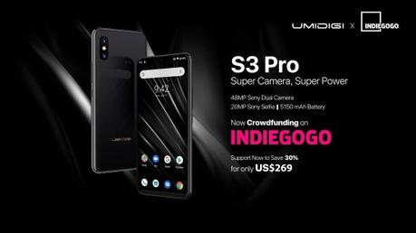 UMIDIGI S3 PRO Llega a Indiegogo con Presentación Oficial y un Precio Especial de 269 dólares UMIDIGI S3 PRO Llega a Indiegogo con Presentación Oficial y un Precio Especial de 269 dólares
