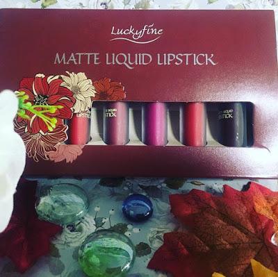 labial mate liquido, luckyfine