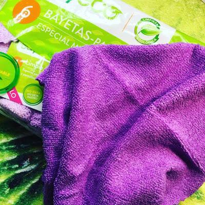 bayeco, limpieza ecológica, solo con agua, 100% microfibra, 