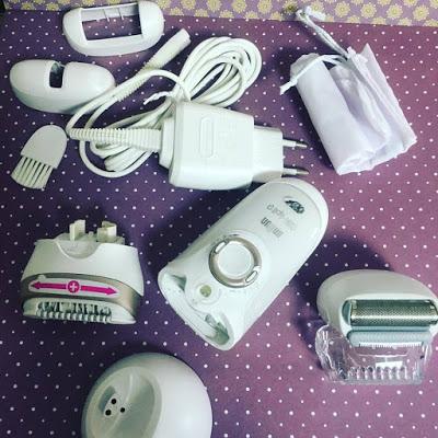 depiladora eléctrica, depiladora, braun, 