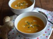 Crema calabaza jengibre