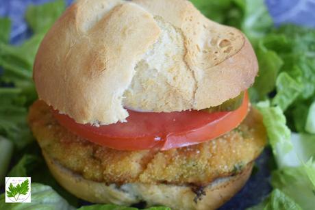 Hamburguesas de Arroz con Habichuelas