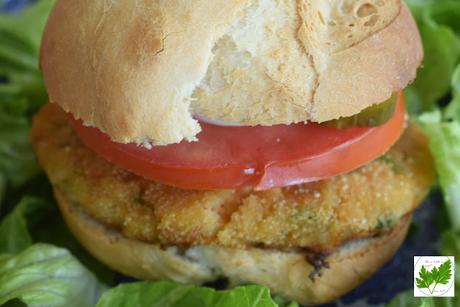 Hamburguesas de Arroz con Habichuelas