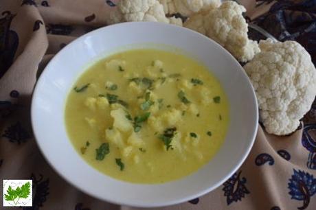 Sopa de Coliflor y Patata Sopa de Coliflor y Patata