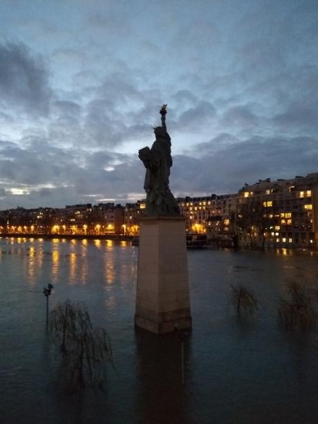 Inundaciones en Asturias y la crue de la Seine