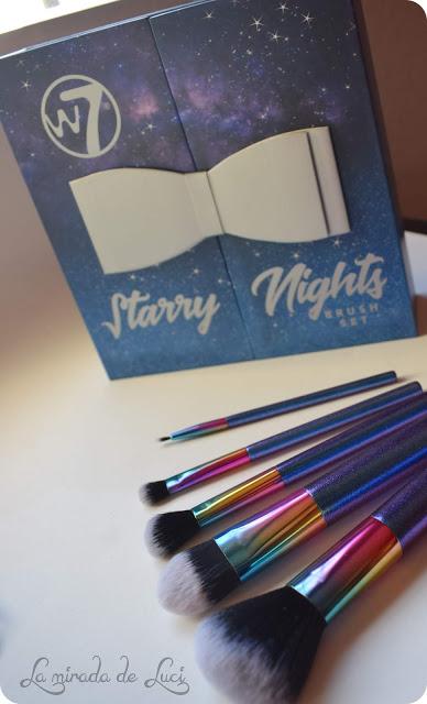 W7, Starry Night, set de brochas