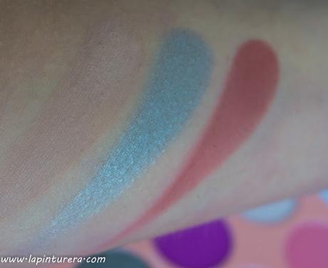 Paleta Douce's de Juvia's Place: Reseña, swatches y 3 looks con ella. 05 swatches 02