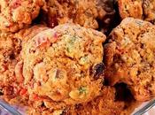 Galletas frutas confitadas nueces almendras