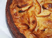 Tarta queso manzanas