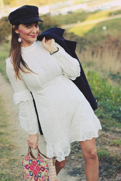 Como combinar un vestido blanco Como combinar un vestido blanco