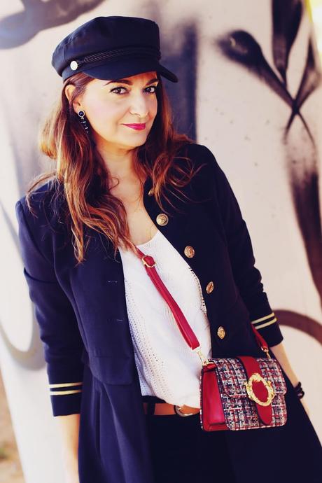 Look con aires navy