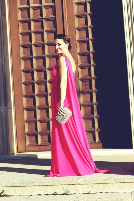 Vestido fucsia para evento Vestido fucsia para evento