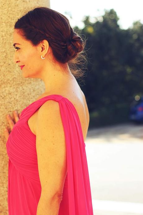 Vestido fucsia para evento Vestido fucsia para evento