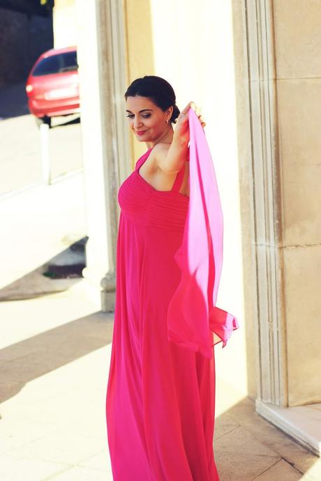 Vestido fucsia para evento Vestido fucsia para evento