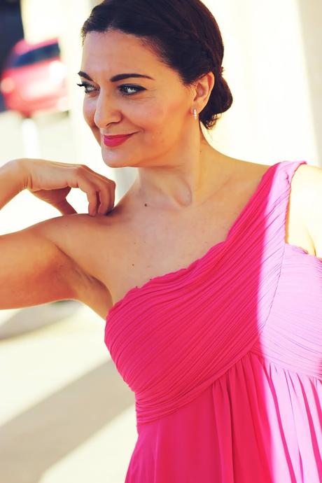 Vestido fucsia para evento Vestido fucsia para evento