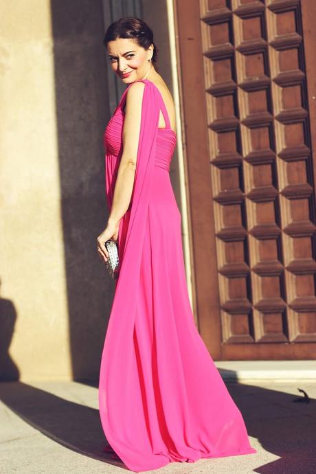 Vestido fucsia para evento Vestido fucsia para evento