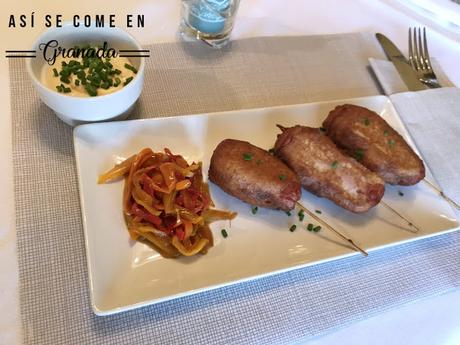 Corn dogs sin gluten