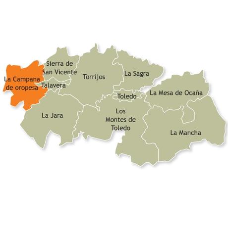 Resultado de imagen de Comarca de La Campana de Oropesa
