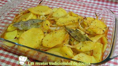 Receta fácil de patatas panadera especiadas