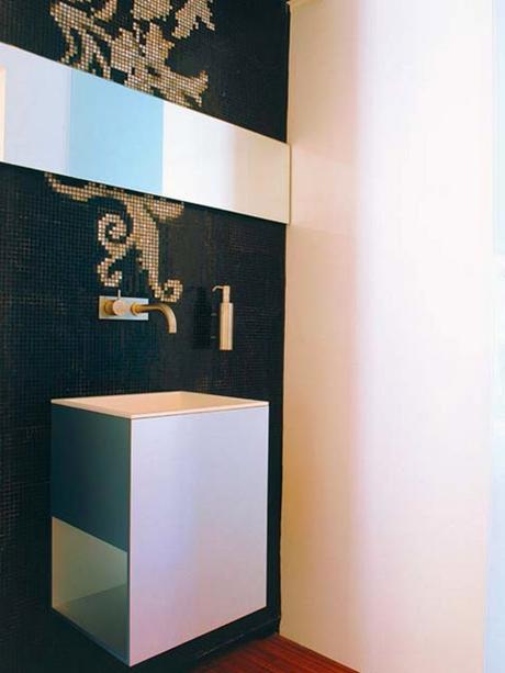 15 Baños de pisos pequeños