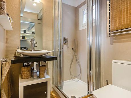 15 Baños de pisos pequeños