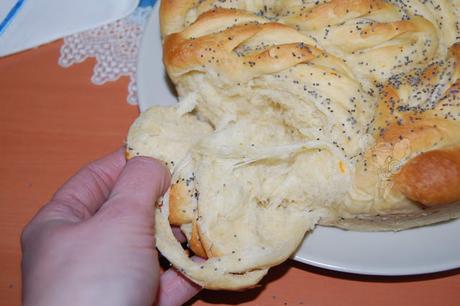 Pan de naranja y semillas de amapola