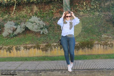 Burdeos + navy