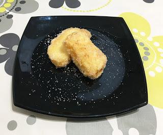 Leche frita de café