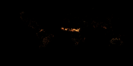 Una animación de la NASA muestra los incendios forestales en nuestro planeta desde el año 2000 al 2018…Venezuela con registros significativos