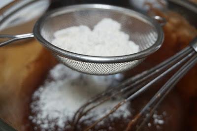 Magdalenas de chocolate Magdalenas de chocolate