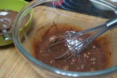 Magdalenas de chocolate Magdalenas de chocolate