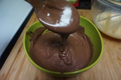 Magdalenas de chocolate Magdalenas de chocolate